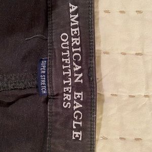 American Eagle Jegging- Super Stretch- Size 10- Slate Grey